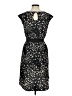 One Clothing 100% Polyester Animal Print Black Cocktail Dress Size M - photo 2