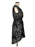 One Clothing 100% Polyester Animal Print Black Cocktail Dress Size M - photo 4