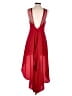 Halston Heritage Solid Red Cocktail Dress Size 4 - photo 2