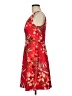 DressBarn Tropical Red Cocktail Dress Size 8 Petite - photo 5