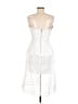 Nicholas 100% Polyester White Cocktail Dress Size 8 - photo 2