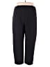 H&M Solid Black Dress Pants Size XXL - photo 2