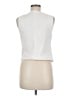 Listicle 100% Cotton White Sleeveless Button-Down Shirt Size M - photo 2