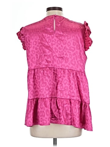 AndTheWhy Short Sleeve Blouse (view 2)