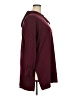 Cyrus 100% Rayon Burgundy Poncho Size 2X - photo 4