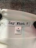 Say What? Graphic Ivory Cocktail Dress Size M - photo 7