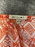 Beacon 100% Polyester Orange Short Sleeve Blouse Size M - photo 7