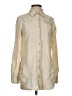 XCVI 100% Cotton Ivory Long Sleeve Button-Down Shirt Size S - photo 1
