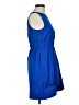 Theory 100% Polyester Solid Blue Cocktail Dress Size 8 - photo 4