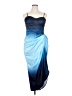 ChicMe 100% Polyester Blue Cocktail Dress Size XL - photo 1