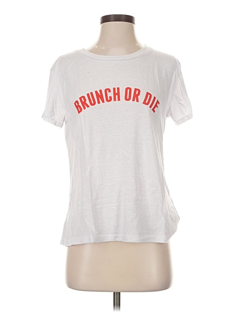 Pre-owned Sub_urban Riot Short Sleeve T-shirt In White
