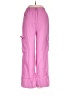 Happily Grey Pink Linen Pants Size M - photo 1
