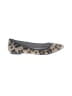 Boden 100% Leather Animal Print Tan Flats Size EU 38 - photo 1