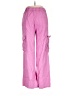 Happily Grey Pink Linen Pants Size M - photo 2