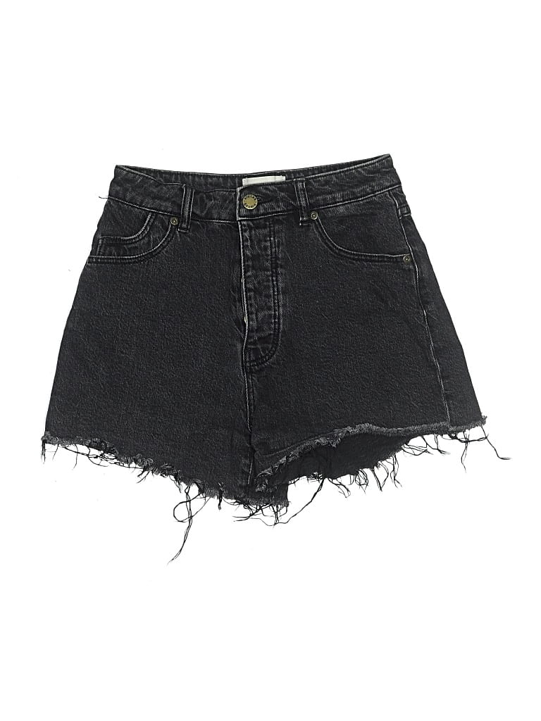 Pre-owned Rolla's Denim Shorts In Black