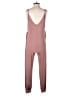 Eberjey Solid Pink Jumpsuit Size M - photo 2