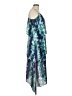 Mossimo 100% Polyester Tie-dye Blue Casual Dress Size M - photo 4