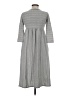 Roolee Stripes Gray Casual Dress Size S - photo 2