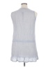 Zara Basic Blue Sleeveless Button-Down Shirt Size XL - photo 2