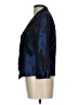 Papell Boutique Evening 100% Acetate Solid Blue Blazer Size 10 - photo 5