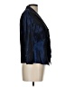 Papell Boutique Evening 100% Acetate Solid Blue Blazer Size 10 - photo 4