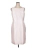 John Meyer 100% Polyester Solid Ivory Cocktail Dress Size 14 - photo 1