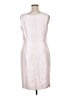 John Meyer 100% Polyester Solid Ivory Cocktail Dress Size 14 - photo 2