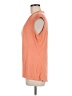 Larry Levine Orange Short Sleeve Top Size M - photo 5