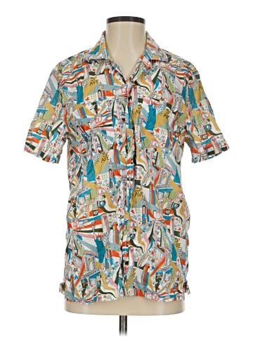 Liberty Art Fabrics for J.Crew Short Sleeve Button-Down Shirt (view 1)
