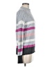 St. John's Bay Stripes Gray Turtleneck Sweater Size M - photo 4