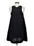 The Impeccable Pig 100% Polyester Solid Black Casual Dress Size S - photo 2