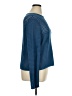 Akris Punto 100% Baumwolle Blue Pullover Sweater Size 14 (estimated) - photo 4