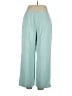 Tommy Bahama 100% Silk Teal Silk Pants Size 14 - photo 2
