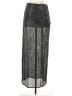 J.Crew Collection Metallic Silver Casual Skirt Size 2 - photo 1