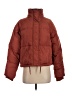 Topshop 100% Polyester Solid Red Jacket Size 4 - photo 1