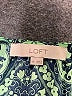 Ann Taylor LOFT 100% Polyester Green Long Sleeve Blouse Size M - photo 7