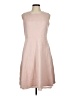 Talbots Solid Tan Casual Dress Size 8 - photo 1