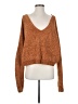 Double Zero 100% Polyester Brown Pullover Sweater Size S - photo 1