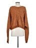 Double Zero 100% Polyester Brown Pullover Sweater Size S - photo 2