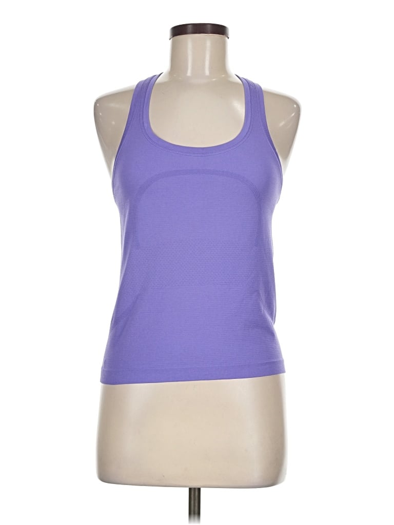 Pre-owned Lululemon Athletica Active Tank Top In Purple