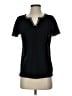 Talbots 100% Cotton Black Short Sleeve Top Size S - photo 1