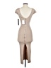 Almost Famous Tan Cocktail Dress Size S - photo 2