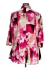 Alia 100% Polyester Pink 3/4 Sleeve Blouse Size 16 - photo 2