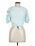 Habitual Teal 3/4 Sleeve Blouse Size 10 - photo 1