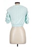 Habitual Teal 3/4 Sleeve Blouse Size 10 - photo 2