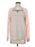 Miss Me Gray Long Sleeve Top Size S - photo 1