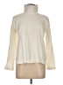 Lands' End 100% Cotton Ivory Turtleneck Sweater Size M - photo 1