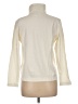Lands' End 100% Cotton Ivory Turtleneck Sweater Size M - photo 2