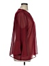 New Directions 100% Polyester Burgundy 3/4 Sleeve Blouse Size XL - photo 4