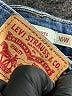 Levi's Hearts Blue Denim Shorts Size 16 - photo 3